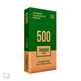 Цемент TORGBUD М-500 ПЦ II А-Ш, 25 кг