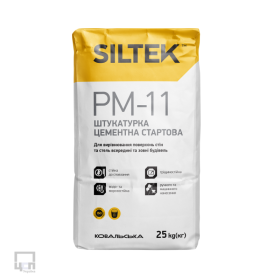 Siltek PМ-11 Штукатурка цементна стартова, 25 кг