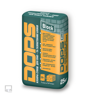 DOPS Клей для газобетону, 25 кг