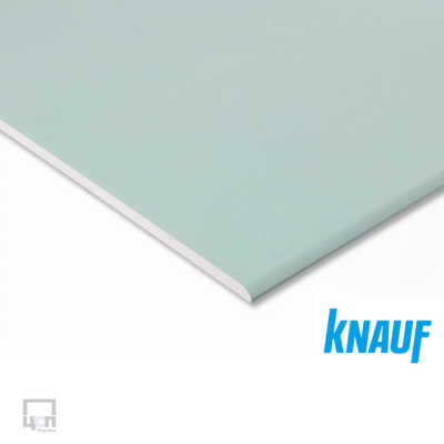 Гіпсокартон стіновий вологостійкий 12,5 мм 1,2*2,0 м Knauf