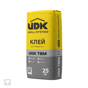 UDK TBM Клей для газобетону, 25 кг