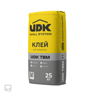 UDK TBM Клей для газобетону, 25 кг