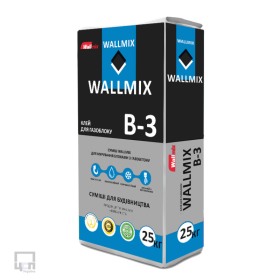 Wallmix B-3 Клей для газобетону, 25 кг