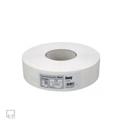 Паперова стрічка для швів ГКП Knauf Kurt, 25 м